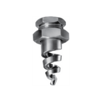 ST fullkonsdysa är en mycket slitstark dysa förstärkt med Cobalt Alloy 6 eller RBSC och används ofta i FGD-processer (Flue Gas Desulphurization). ST är en spiraldysa som skapar en fin atomisering och har en stor fri passage, vilket minskar risken för igensättning. ST fullkonsdysa är tillverkad av BETE Spray Technology.